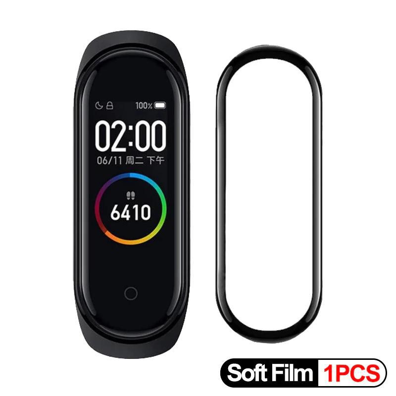 Xiaomi Mi Band 5 6 плівка захисна 3D на фітнес браслет мі бенд: ціна 50 ...