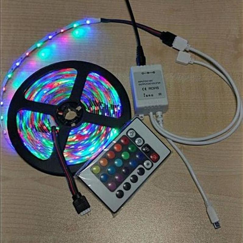 Светодиодный rgb пульт. Светодиодная лента RGB 5 метров с пультом. Светодиодная лента led strip 5 метров. Диодная РГБ лента с пультом 220в. Светодиодная лента RGB 5 метров RGB 60-2 (+пульт управления, блок питания).