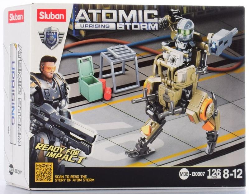 Конструктор Sluban M38-B0907 "Atomic Storm. Робот воин" 126 де... - 115 ...