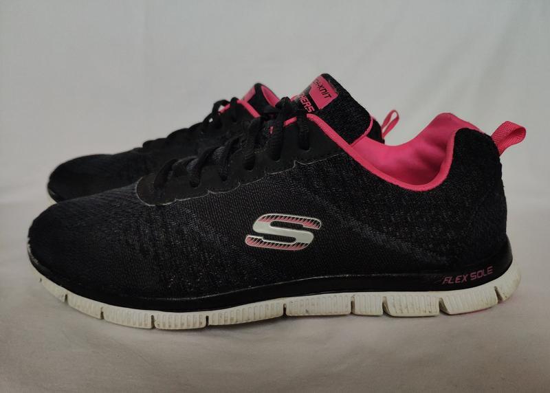 skech knit skechers flex sole