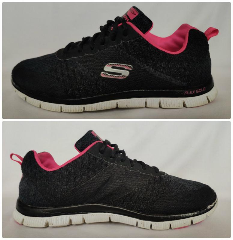 skech knit skechers flex sole