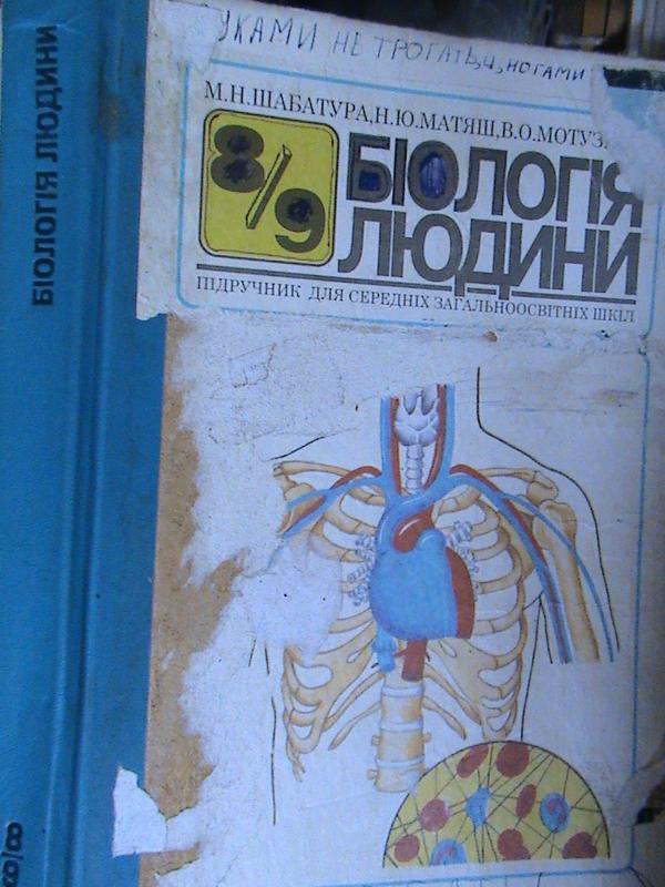 Шабатура. Біологія Людини. 8/9 Клас. 1997, - 140 Грн, Купить На.