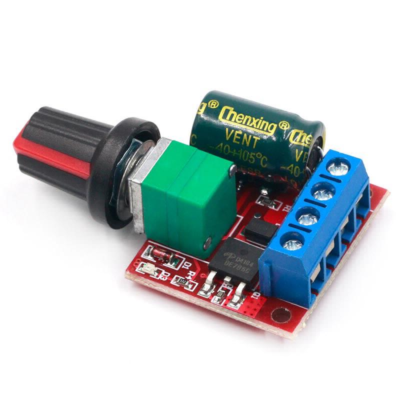 ШИМ регулятор оборотов двигателя постоянного тока, 35В, 5А - 225 ...