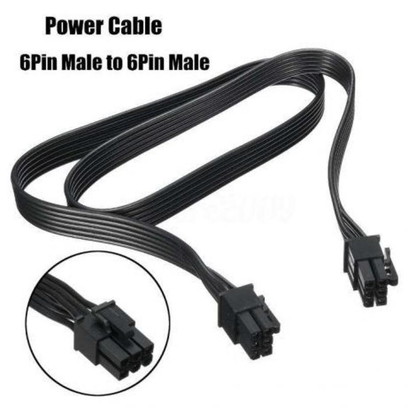 Модульный кабель 60 см 18 AWG 6 pin->6 пин переходник удлините... - 291 ...