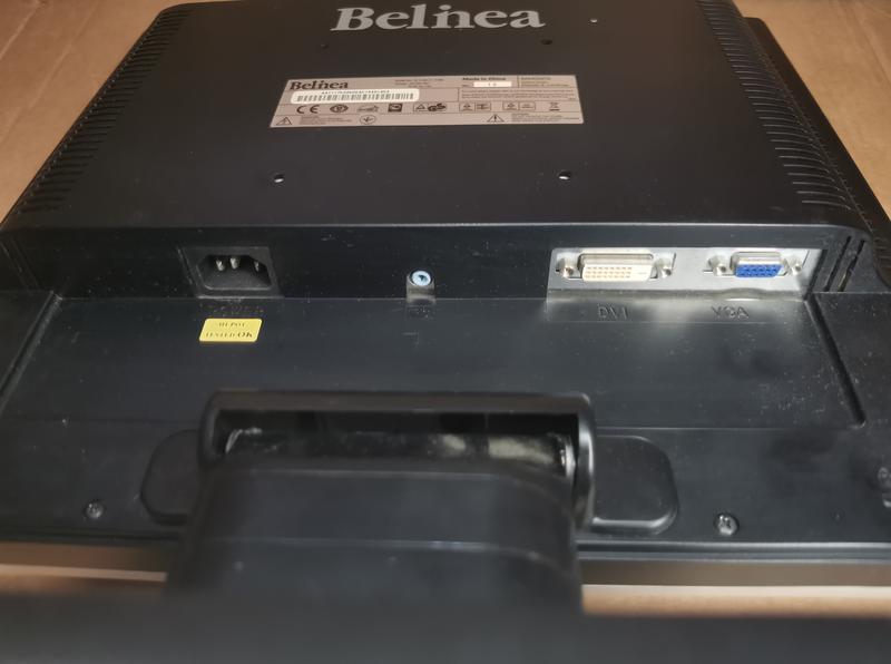 Нерабочий 17 дюймовый Монитор Belinea 101728 17 DVIVGA: цена 276 грн ...