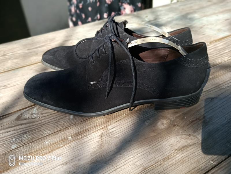 Шикарные замшевые туфли премиум класса lloyd 44-45