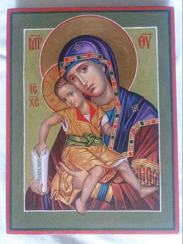 Икона Божией Матери Милостивая Богородица Киккская. Достойно Есть на IZI.ua  (289632)