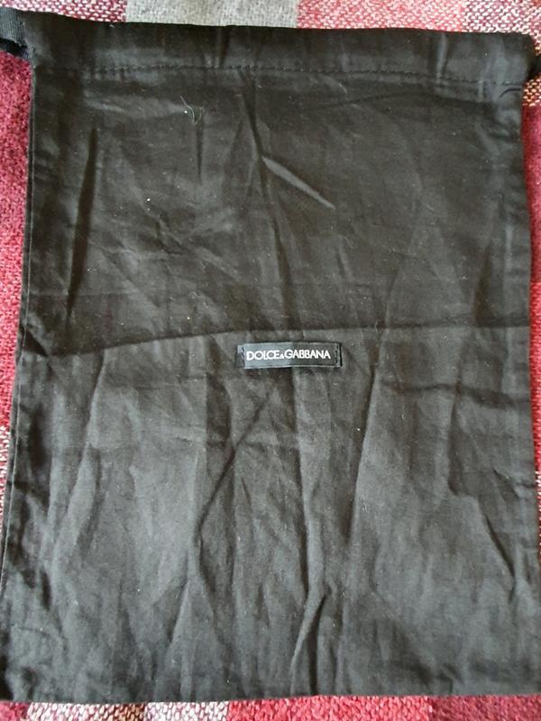 Dolce and gabbana hot sale dust bag