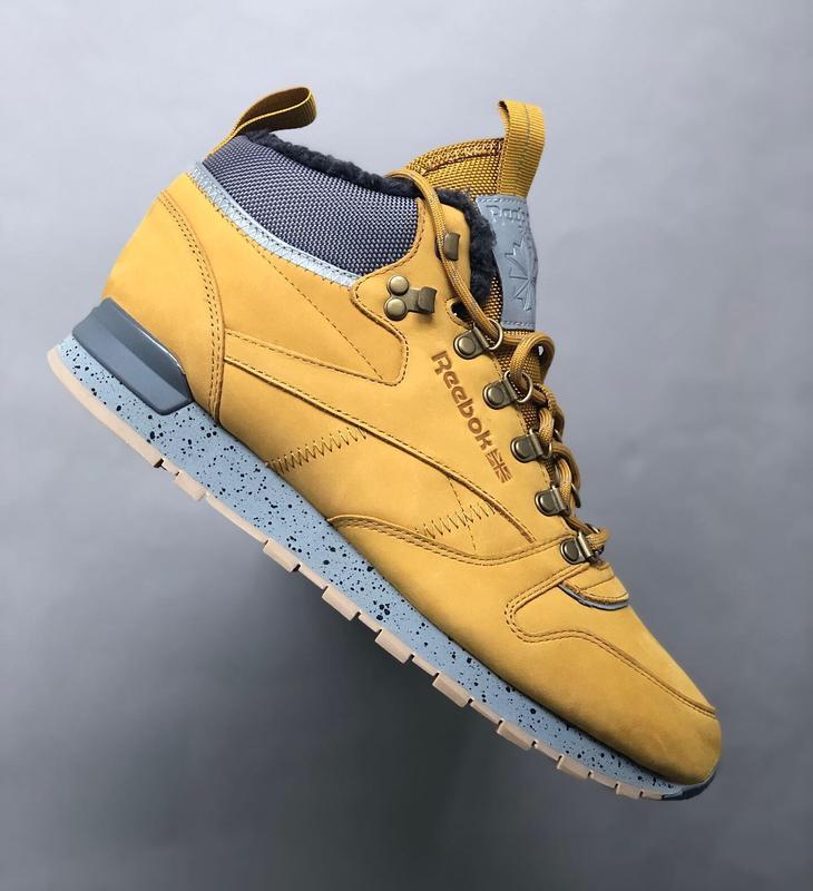reebok classic leather mid sherpa ii