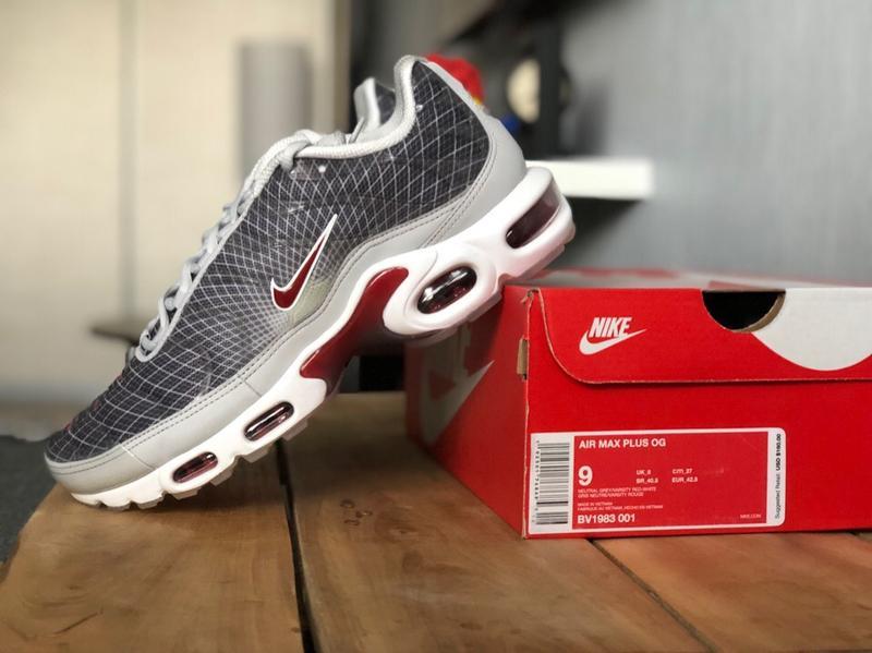 nike air max plus og red