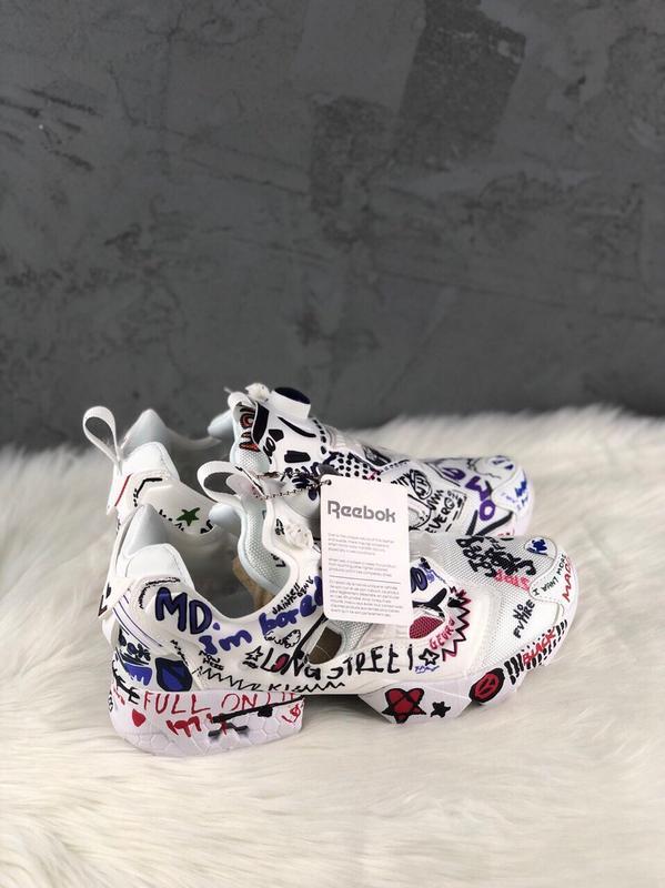 reebok instapump fury vetements doodle