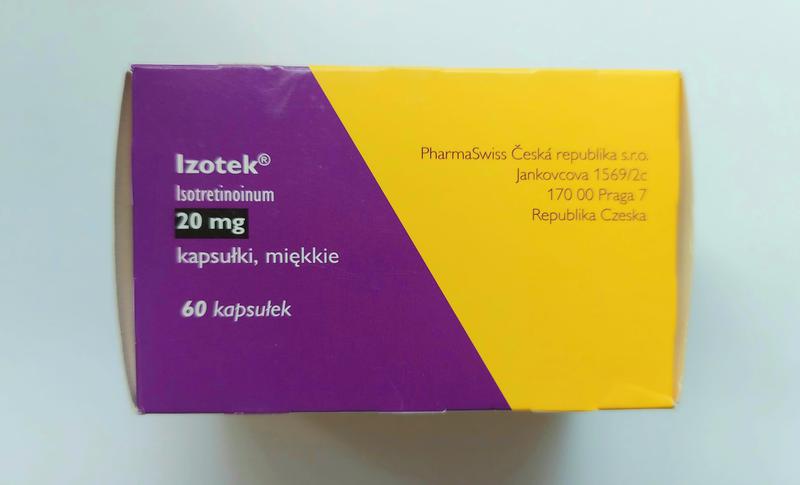 Izotek 20 mg на 60 шт (ізотретиноін) Ізотек Роакутан: цена 1488 грн ...
