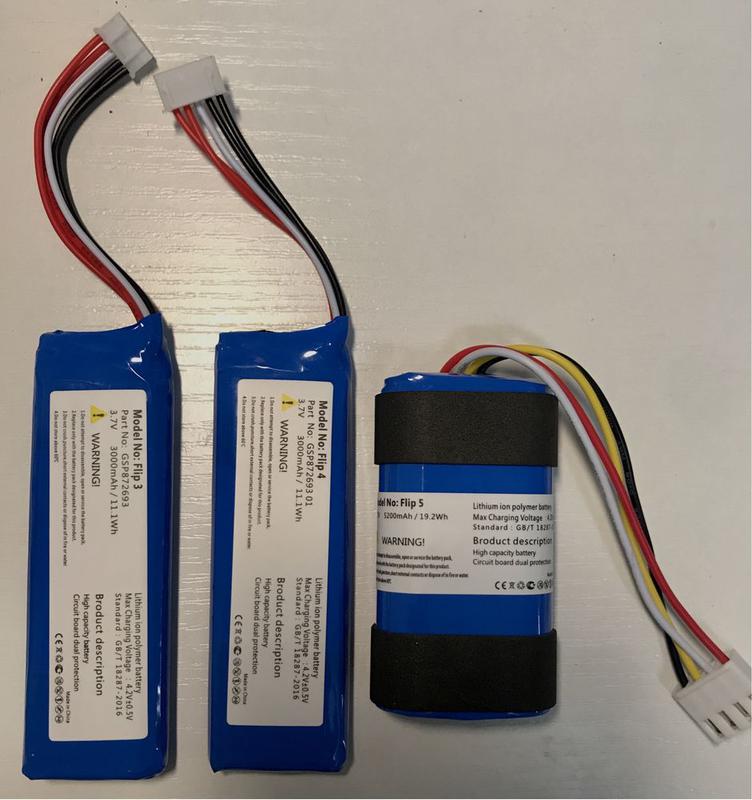Замена аккумулятора jbl flip