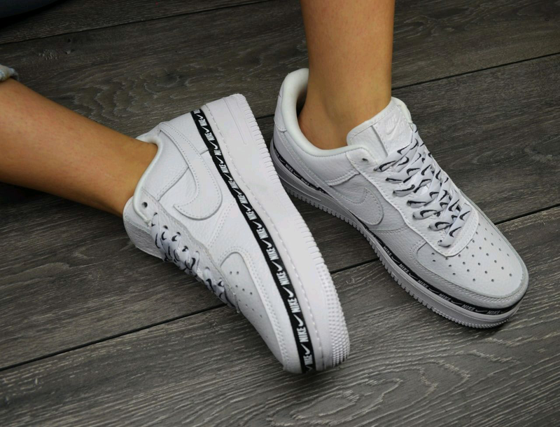 Nike air force 1 ribbon store pack white