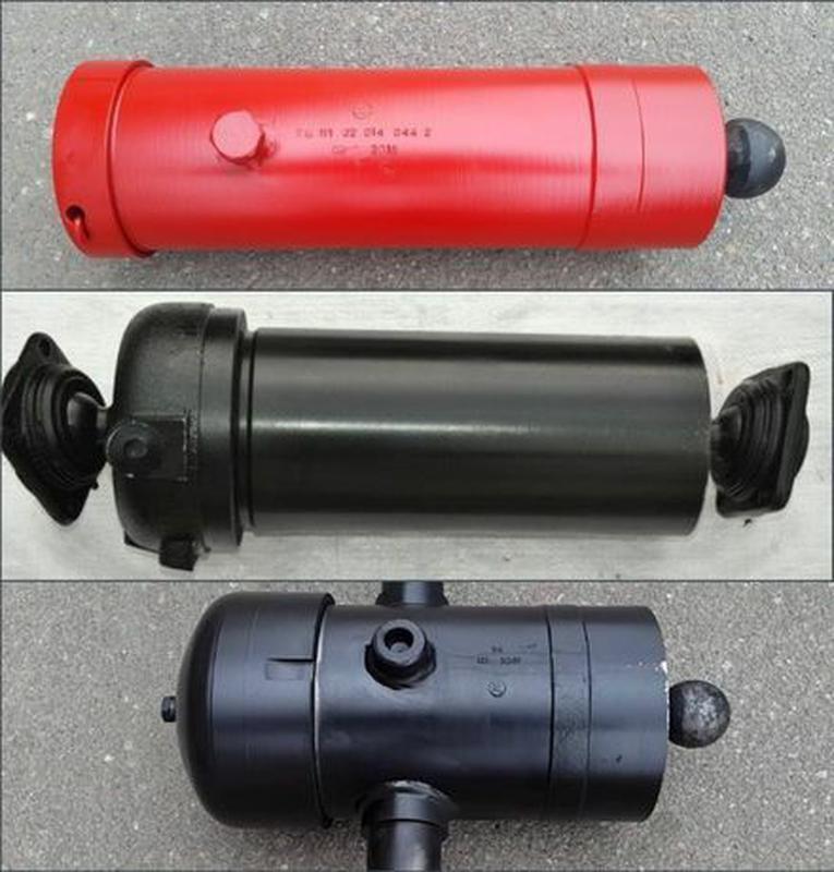 цилиндр на птс 4. 75. гидроцилиндр 2птс-4 подъема кузова ход 1280мм l-570мм профмаш цгп1-95м. 000 ) профмаш. 3-120-1280 (3-х шток.