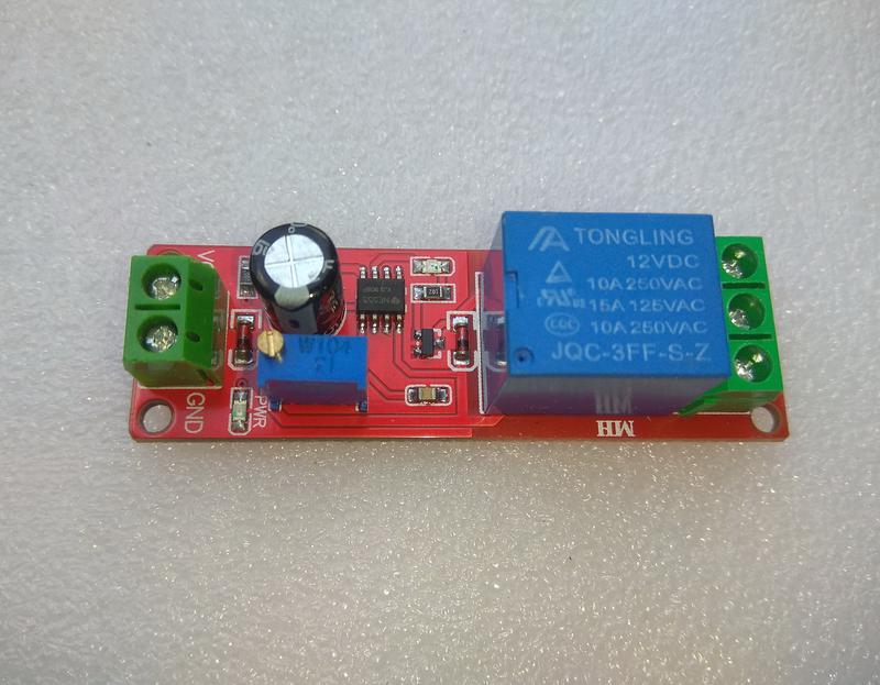 Реле времени на таймере NE555_12В - 57 ₴, купити на IZI (22126909)