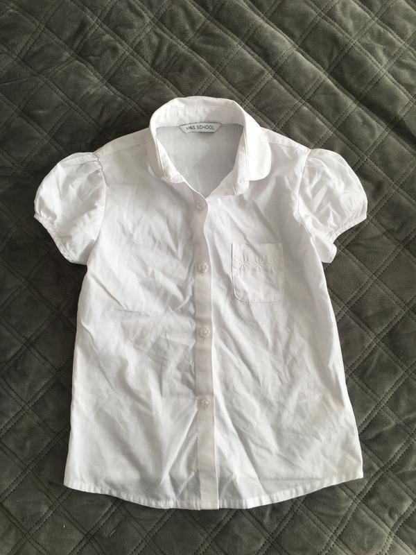 Шикарная блуза рубашка 5-6 лет