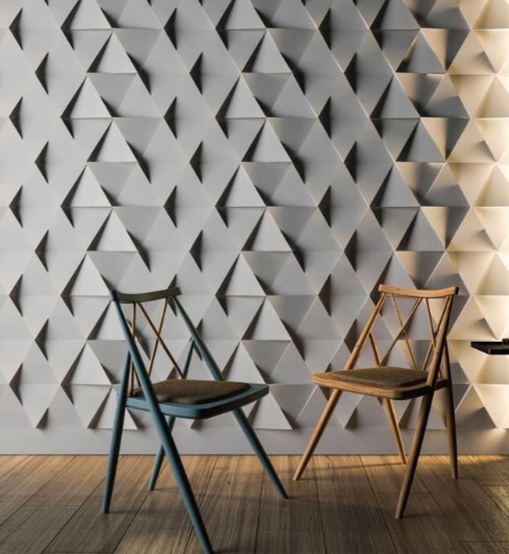 Гипсовые 3D/3Д панели установка, Монтаж 3д панелей Киев: цена 500 грн ...