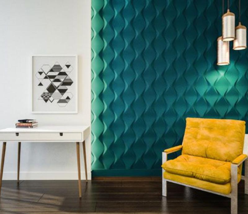 Гипсовые 3D/3Д панели установка, Монтаж 3д панелей Киев: цена 500 грн ...