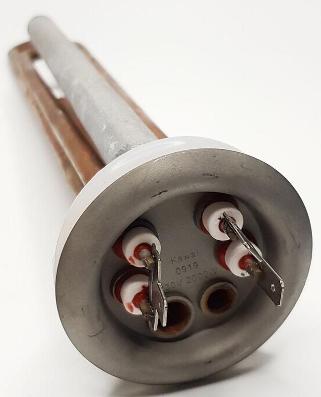 ТЭН для бойлера 2000W флан.d=63mm анод+ прокл. Thermex KAWAI B...: цена ...