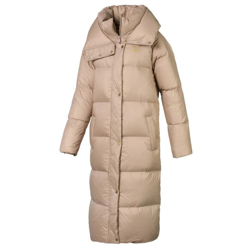 puma longline down coat