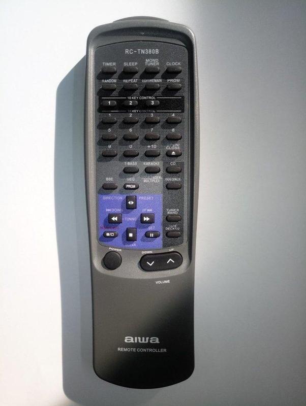Пульт музыкального центра Aiwa RC-TN380B - 378 грн, купить на ИЗИ ...