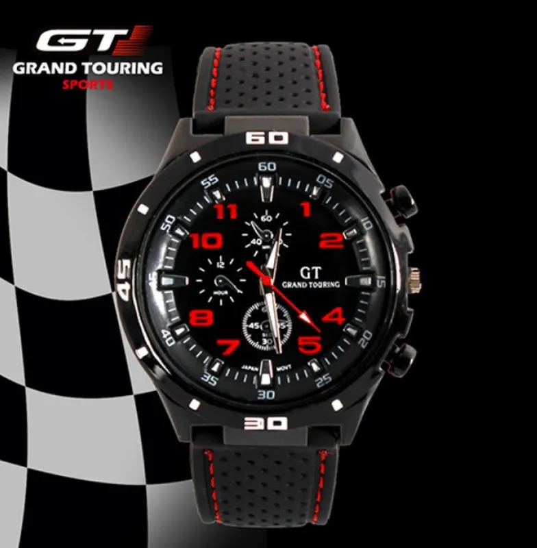 Часы мужские наручные спортивные GT (код: 018)