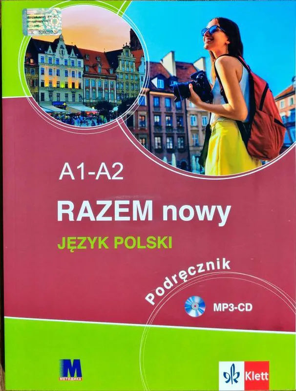Книга Razem nowy A1-A2. Підручник + CD - Курс для вивчення пол...