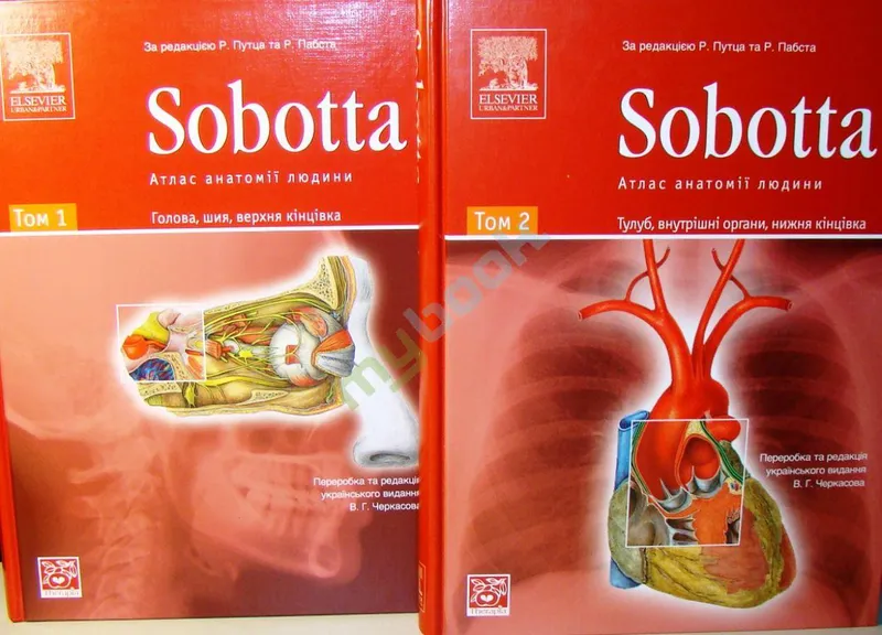 Sobotta. Атлас анатомії людини у 2-х томах
