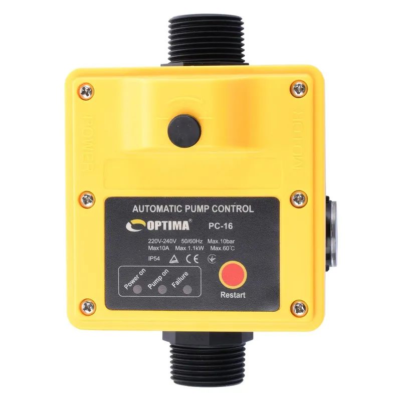 Реле давления воды Optima PC16 (1,1 кВт) контроллер / автоматика