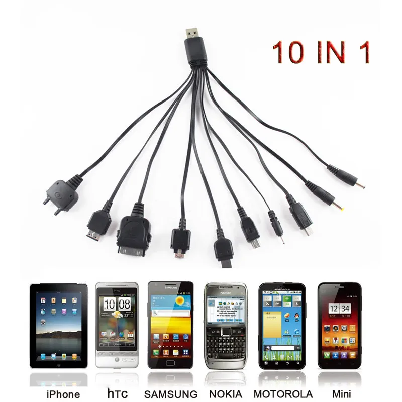 Все виды зарядок. Универсальный кабель для зарядки телефонов от USB 10 В 1. Универсальный кабель для зарядки телефонов от USB 3 В 1. Универсальное многофункциональное USB зарядное устройство 10 в 1. Типы разъёмов зарядных устройств для телефонов.