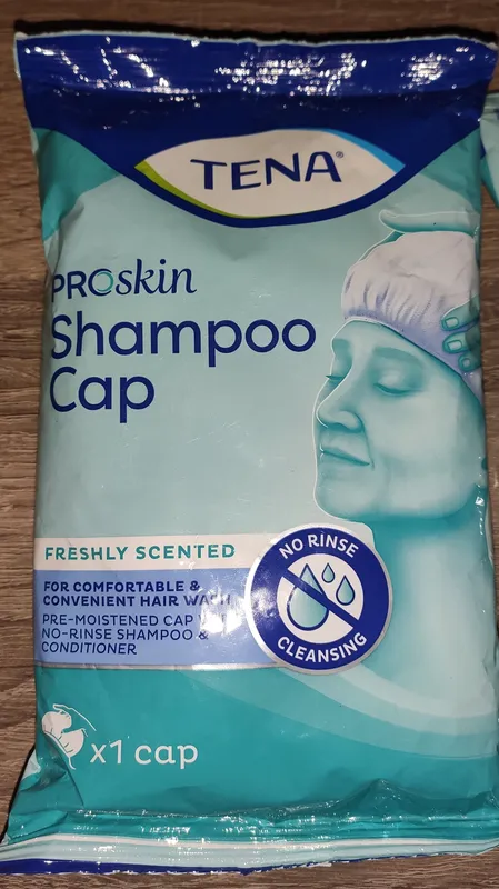 Шапочка Для Мытья Головы Без Воды Tena Shampoo Cap Шампунь