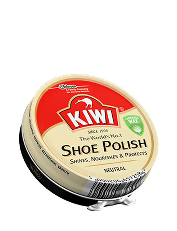 KIWI крем для обуви в банке (Бесцветный)