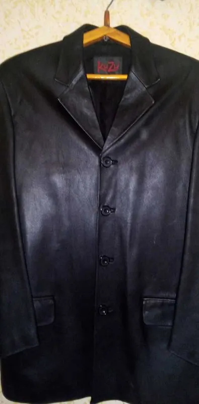 Пиджак мужской кожаный