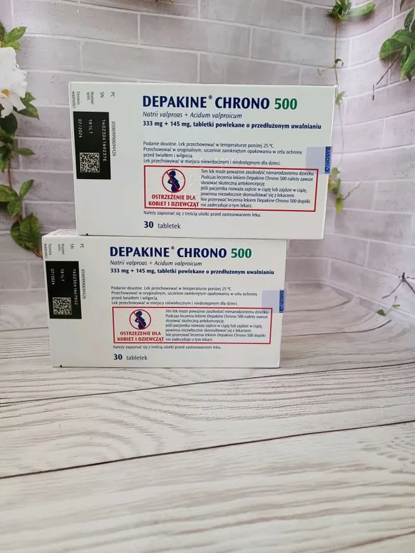 Депакіне, Депакін 500, 30 таблеток