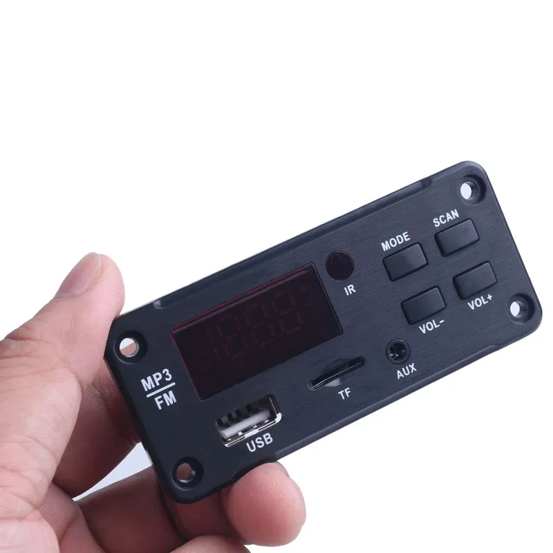 Встраиваемая Bluetooth панель MP3, USB microSD FM AUX, стерео