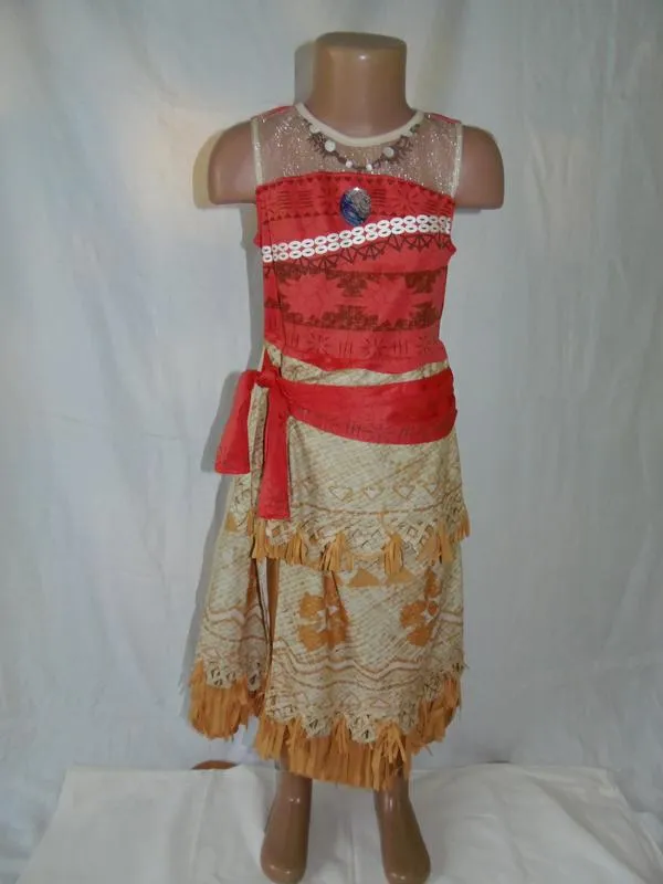 Платье моаны,моана,гавайского платья на 7-8 лет
