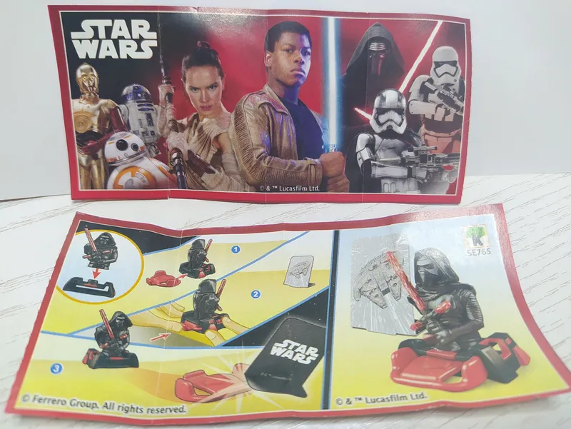 Star wars best sale kinder joy