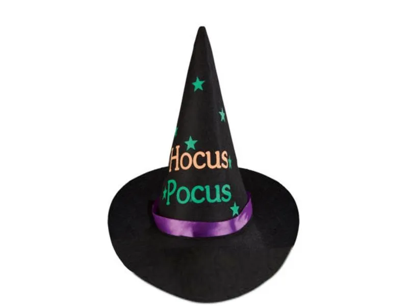 Колпак halloween. фетровый hocus pocus шляпа колдун волшебник ...