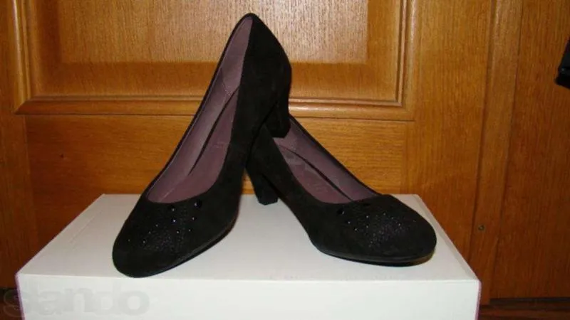 Туфли женские замшевые footglove. размер 36