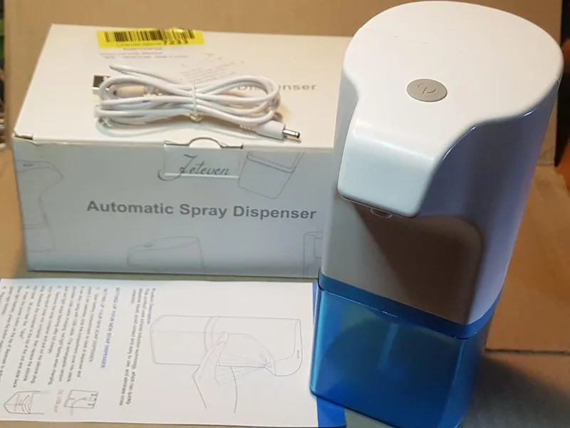 Автоматический дозатор мыла для дезинфекции рук Jeteven
