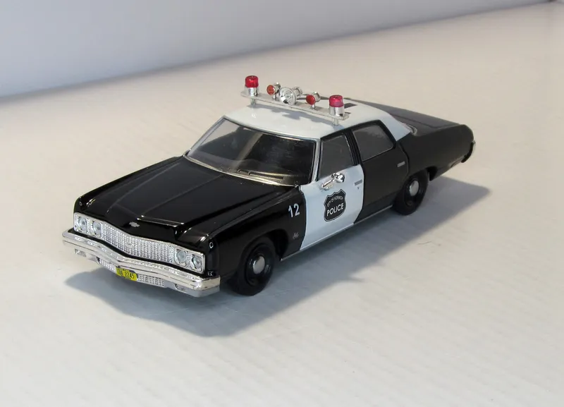 Chevrolet Bel Air 1973, Полиция г Норвич, США, DeAgostini.