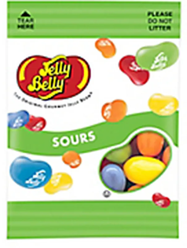 Jelly Belly Sours - Кислые конфетки Джелли Белли Мини