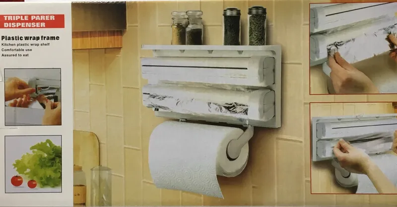 Кухонный диспенсер Kitchen Roll Triple Paper Dispenser ART-688...