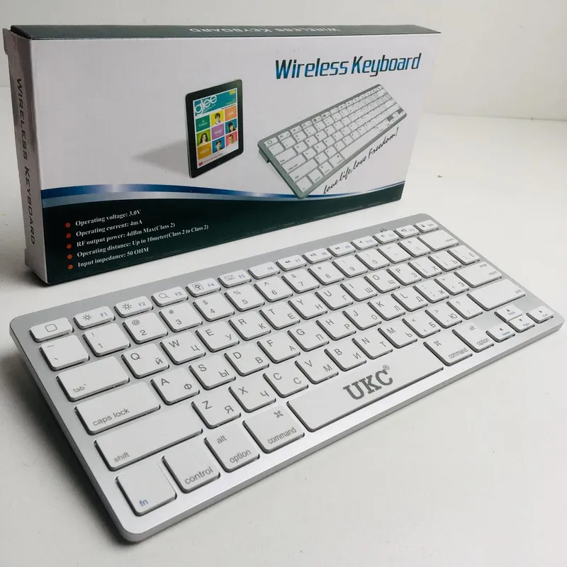 Клавиатура соединение по Bluetooth Беспроводная клавиатура Wir...