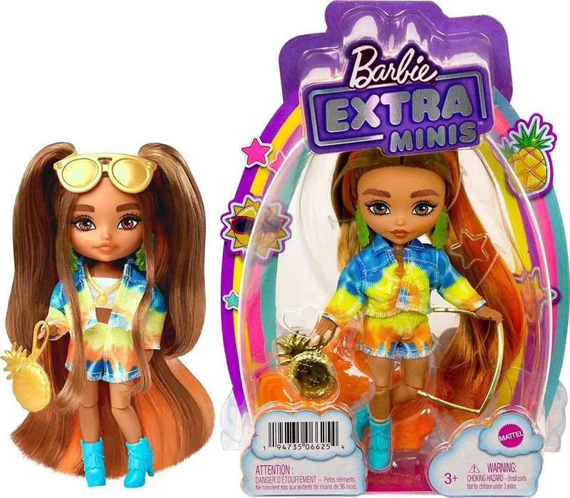 Кукла Барби Экстра Минис Тай Дай, Barbie Extra Minis #5 HHF81