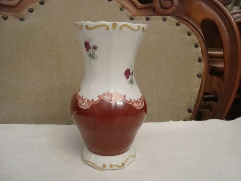 Коллекционная ваза вазочка мадонна фарфор германия