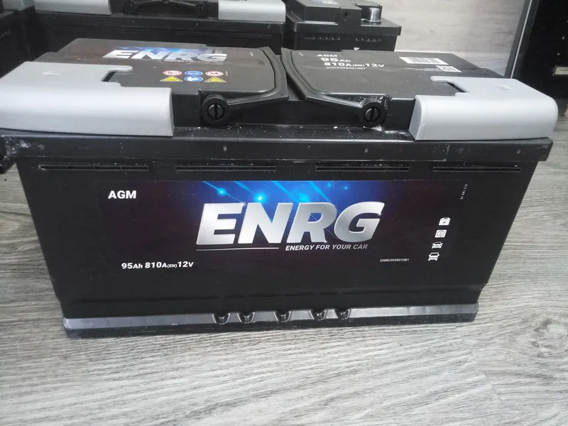 Автомобильные аккумуляторы ENRG 595901081 95Ah 810А AGM.