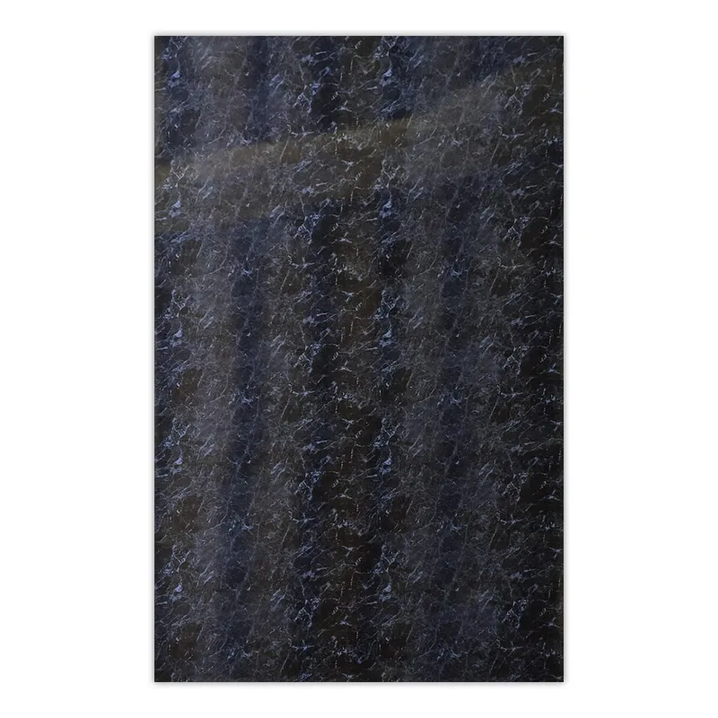 Декоративная ПВХ плита черный мрамор 1,22х2,44мх3мм (OS-KL8126)