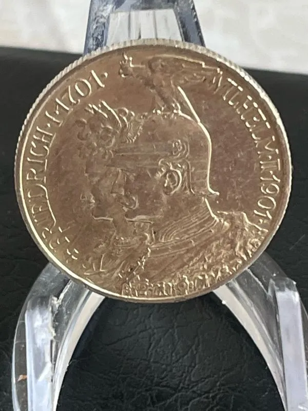 2 марки 1901 г. 200 лет Пруссии .
